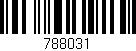 Código de barras (EAN, GTIN, SKU, ISBN): '788031'