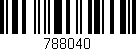 Código de barras (EAN, GTIN, SKU, ISBN): '788040'