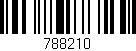 Código de barras (EAN, GTIN, SKU, ISBN): '788210'