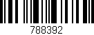 Código de barras (EAN, GTIN, SKU, ISBN): '788392'
