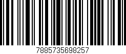 Código de barras (EAN, GTIN, SKU, ISBN): '7885735698257'