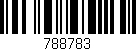 Código de barras (EAN, GTIN, SKU, ISBN): '788783'