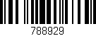 Código de barras (EAN, GTIN, SKU, ISBN): '788929'