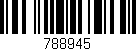 Código de barras (EAN, GTIN, SKU, ISBN): '788945'