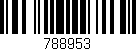 Código de barras (EAN, GTIN, SKU, ISBN): '788953'