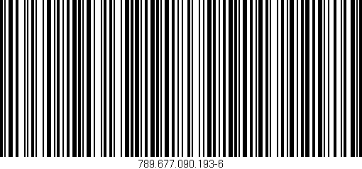 Código de barras (EAN, GTIN, SKU, ISBN): '789.677.090.193-6'