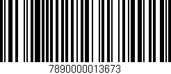 Código de barras (EAN, GTIN, SKU, ISBN): '7890000013673'