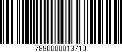 Código de barras (EAN, GTIN, SKU, ISBN): '7890000013710'
