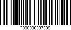 Código de barras (EAN, GTIN, SKU, ISBN): '7890000037389'