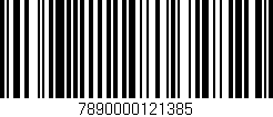 Código de barras (EAN, GTIN, SKU, ISBN): '7890000121385'