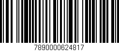 Código de barras (EAN, GTIN, SKU, ISBN): '7890000624817'