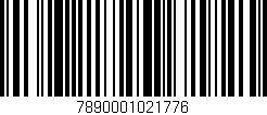 Código de barras (EAN, GTIN, SKU, ISBN): '7890001021776'