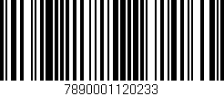 Código de barras (EAN, GTIN, SKU, ISBN): '7890001120233'