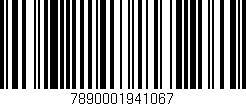 Código de barras (EAN, GTIN, SKU, ISBN): '7890001941067'