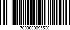 Código de barras (EAN, GTIN, SKU, ISBN): '7890009096530'