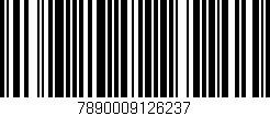 Código de barras (EAN, GTIN, SKU, ISBN): '7890009126237'