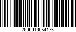 Código de barras (EAN, GTIN, SKU, ISBN): '7890013054175'