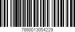 Código de barras (EAN, GTIN, SKU, ISBN): '7890013054229'