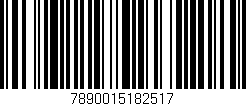 Código de barras (EAN, GTIN, SKU, ISBN): '7890015182517'