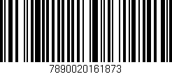 Código de barras (EAN, GTIN, SKU, ISBN): '7890020161873'