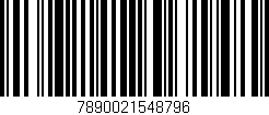 Código de barras (EAN, GTIN, SKU, ISBN): '7890021548796'