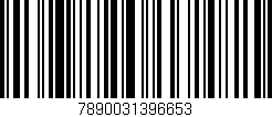 Código de barras (EAN, GTIN, SKU, ISBN): '7890031396653'