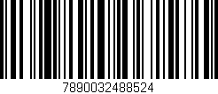 Código de barras (EAN, GTIN, SKU, ISBN): '7890032488524'