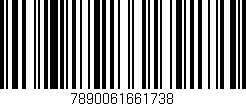 Código de barras (EAN, GTIN, SKU, ISBN): '7890061661738'