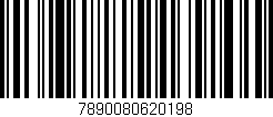 Código de barras (EAN, GTIN, SKU, ISBN): '7890080620198'