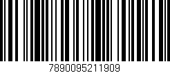 Código de barras (EAN, GTIN, SKU, ISBN): '7890095211909'