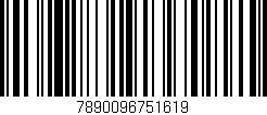Código de barras (EAN, GTIN, SKU, ISBN): '7890096751619'