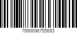 Código de barras (EAN, GTIN, SKU, ISBN): '7890096755693'