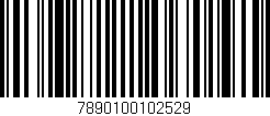 Código de barras (EAN, GTIN, SKU, ISBN): '7890100102529'