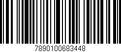 Código de barras (EAN, GTIN, SKU, ISBN): '7890100683448'