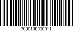Código de barras (EAN, GTIN, SKU, ISBN): '7890100900811'