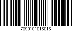 Código de barras (EAN, GTIN, SKU, ISBN): '7890101016016'