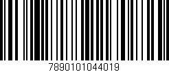 Código de barras (EAN, GTIN, SKU, ISBN): '7890101044019'