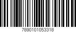 Código de barras (EAN, GTIN, SKU, ISBN): '7890101053318'