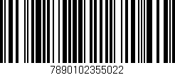Código de barras (EAN, GTIN, SKU, ISBN): '7890102355022'