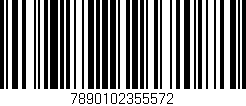 Código de barras (EAN, GTIN, SKU, ISBN): '7890102355572'