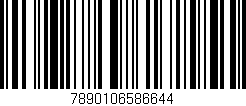 Código de barras (EAN, GTIN, SKU, ISBN): '7890106586644'