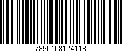 Código de barras (EAN, GTIN, SKU, ISBN): '7890108124118'
