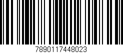 Código de barras (EAN, GTIN, SKU, ISBN): '7890117448023'