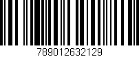 Código de barras (EAN, GTIN, SKU, ISBN): '789012632129'