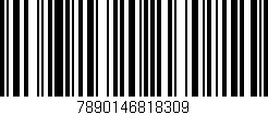 Código de barras (EAN, GTIN, SKU, ISBN): '7890146818309'