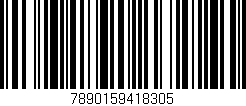 Código de barras (EAN, GTIN, SKU, ISBN): '7890159418305'