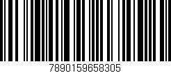 Código de barras (EAN, GTIN, SKU, ISBN): '7890159658305'