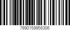 Código de barras (EAN, GTIN, SKU, ISBN): '7890159958306'