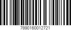 Código de barras (EAN, GTIN, SKU, ISBN): '7890160012721'