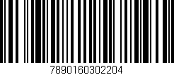 Código de barras (EAN, GTIN, SKU, ISBN): '7890160302204'